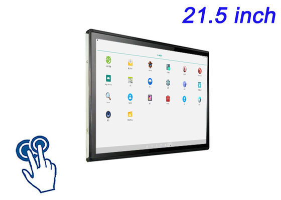 21.5 inci Android Embedded Touch Screen untuk menu interaktif, tampilan pelatihan perusahaan, solusi perhotelan, dan terminal informasi publik