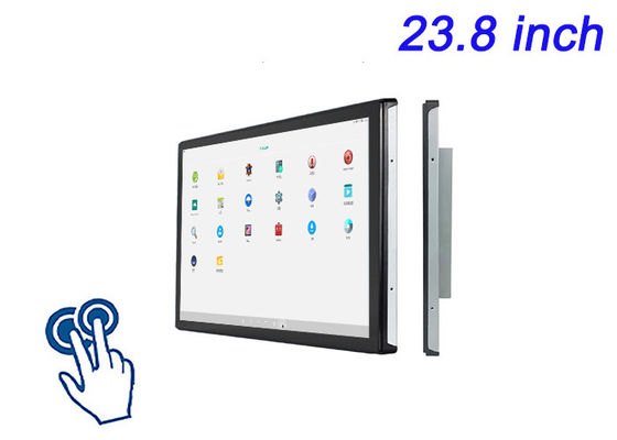 23.8 inci Android Embedded Touch Screen untuk Aplikasi Perhotelan, Mesin CNC, Dashboard Logistik, dan Digital Signage