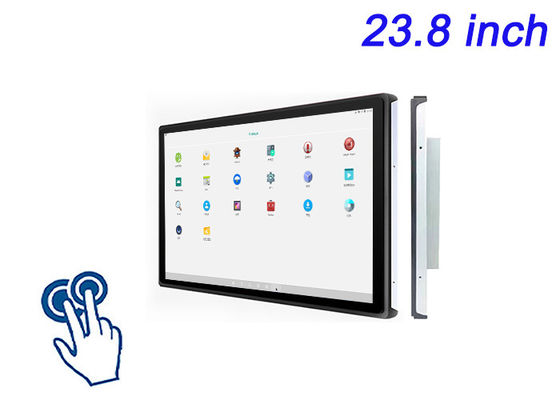 23.8 inci Android Embedded Touch Screen untuk Aplikasi Perhotelan, Mesin CNC, Dashboard Logistik, dan Digital Signage