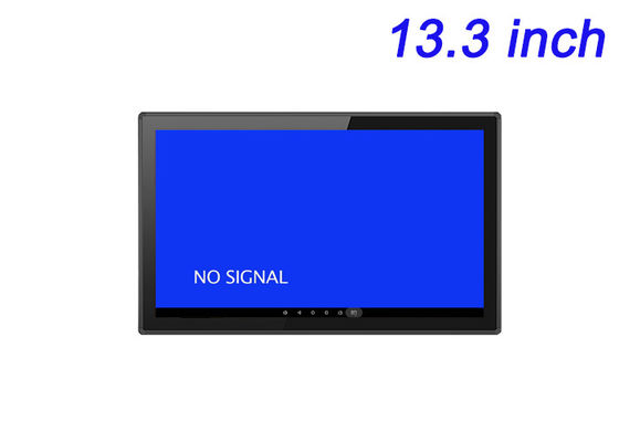 13.3-Inch Android Embedded Monitor untuk Retail Signage, Otomasi Pabrik, Perkakas Cerdas, dan Panel Informasi Publik