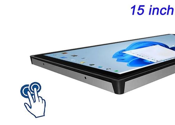 Layar Windows 15-Inch Touch Embedded untuk Pemantauan Keamanan, Otomasi Pabrik, Manajemen Gudang, dan Transportasi
