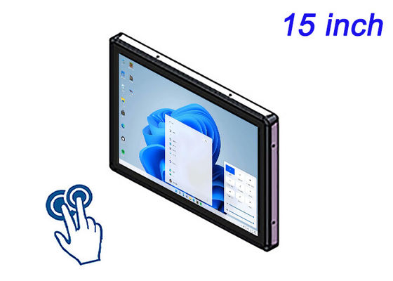 Layar Windows 15-Inch Touch Embedded untuk Pemantauan Keamanan, Otomasi Pabrik, Manajemen Gudang, dan Transportasi