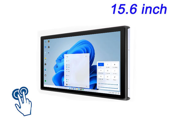 15.6 inci Windows Touch Embedded Screen untuk Smart City Displays, Stadium Interface, Immersive Retail Solutions, dan Sistem Gaming