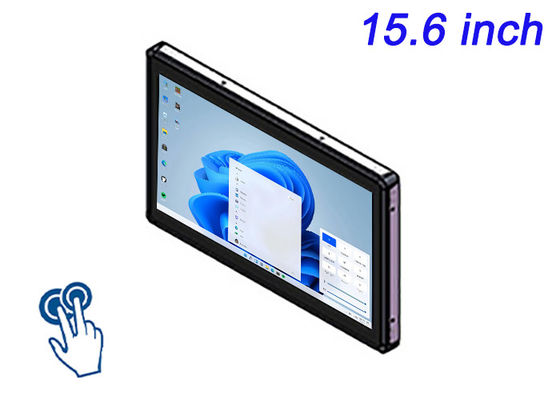 15.6 inci Windows Touch Embedded Screen untuk Smart City Displays, Stadium Interface, Immersive Retail Solutions, dan Sistem Gaming
