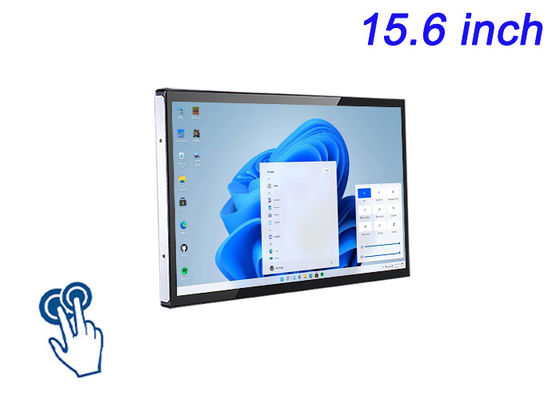 15.6 inci Windows Touch Embedded Screen untuk Smart City Displays, Stadium Interface, Immersive Retail Solutions, dan Sistem Gaming