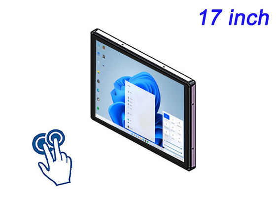 17 inci Windows Touch Embedded Display untuk Instrumen Aerospace, Peralatan Laboratorium, Sistem Manajemen Energi, dan Panel Informasi Publik