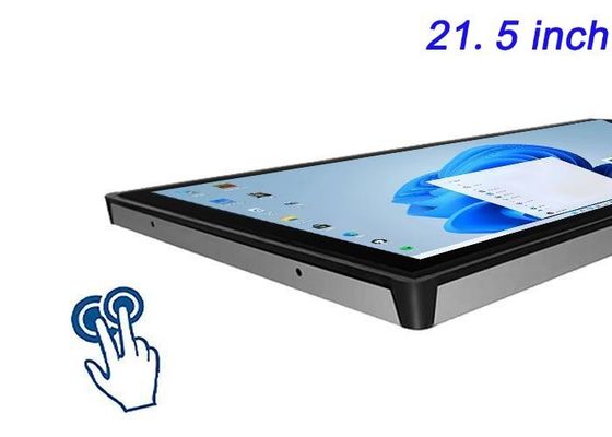 21.5 inci Windows Touch Embedded Screen untuk Sistem Hiburan, Antarmuka Pelatihan Perusahaan, Solusi Perhotelan, dan Dashboard Industri