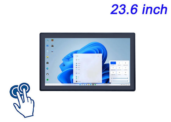 23.6 inci Windows Touch Embedded Display untuk Diagnostik Medis, Mesin CNC, Sistem Rafineri Minyak, dan Panel Kontrol Lanjutan