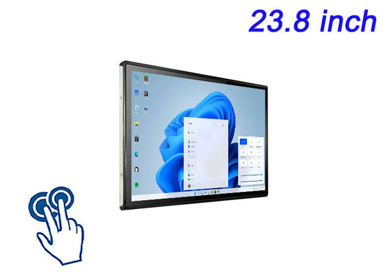 23Layar sentuh Windows 8 inci untuk signage digital, papan tulis interaktif, pemesanan meja restoran, dan pemantauan keamanan