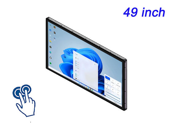49-Inch Windows Touch Embedded Display untuk Immersive Gaming, Digital Signage Format Besar, Pusat Komando dan Kontrol, dan High-End Interactive Displays