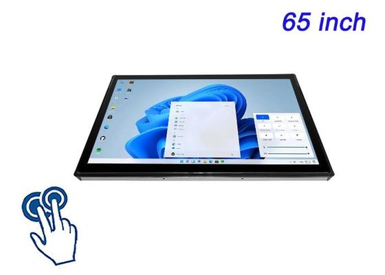 65-Inch Windows Touch Embedded Display untuk Jaringan Digital Signage, Aplikasi Ruang Kontrol, Pengalaman Immersif, dan Presentasi Berpengaruh Tinggi