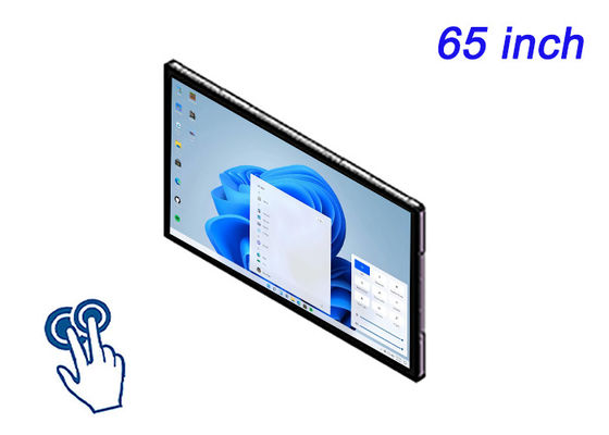 65-Inch Windows Touch Embedded Display untuk Jaringan Digital Signage, Aplikasi Ruang Kontrol, Pengalaman Immersif, dan Presentasi Berpengaruh Tinggi