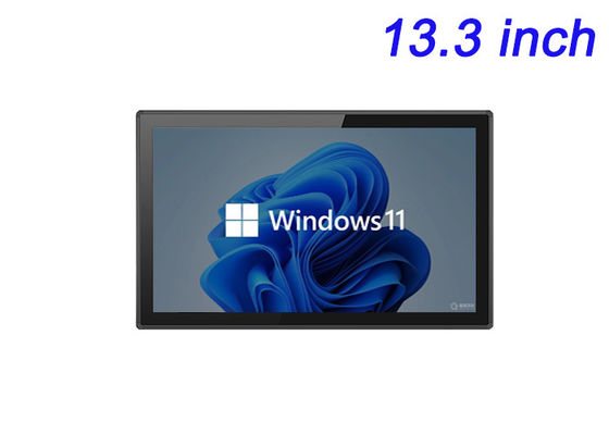 13.3-Inch Windows Embedded Monitor untuk sistem ritel, otomatisasi pabrik, peralatan pintar, dan panel informasi publik