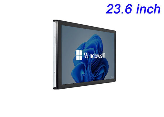 23.6 inci Windows Display Embedded untuk Diagnosis Medis, Mesin CNC, Sistem Minyak dan Gas, dan Otomasi Pabrik