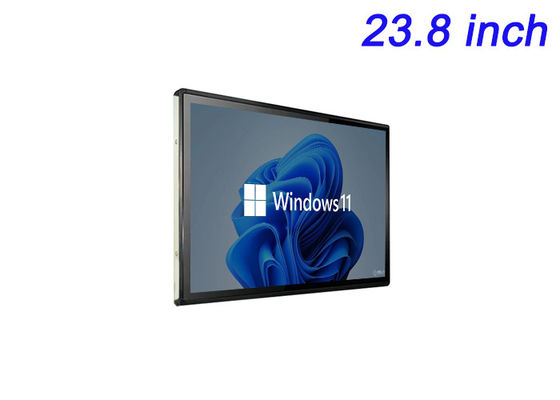 23Layar sentuh Windows 8 inci untuk signage digital, papan tulis interaktif, pemesanan meja restoran, dan pemantauan keamanan