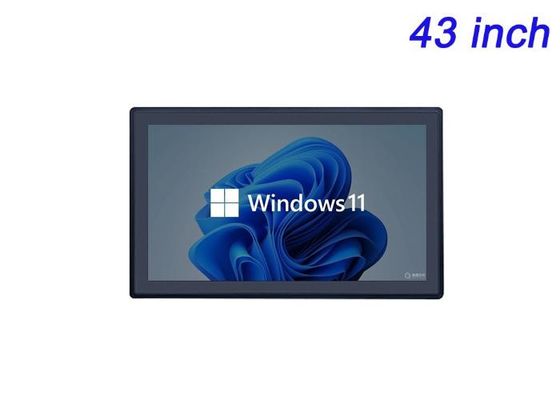 Layar tertanam Windows 43 inci untuk Infrastruktur Cerdas, Tampilan Stadion, Iklan Immersif, dan Pusat Kontrol