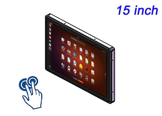 15 inci Linux Touch Embedded Display untuk Sistem Kesehatan, Mesin Jual Beli Cerdas, Antarmuka Transportasi, dan Panel Hiburan