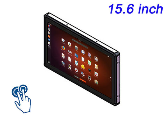 15.6 inci Linux Touch Embedded Screen untuk Kios Umum, Sistem Manajemen Energi, Otomatisasi Pabrik, dan Tampilan Pendidikan