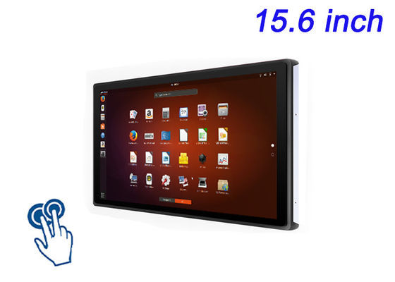 15.6 inci Linux Touch Embedded Screen untuk Kios Umum, Sistem Manajemen Energi, Otomatisasi Pabrik, dan Tampilan Pendidikan