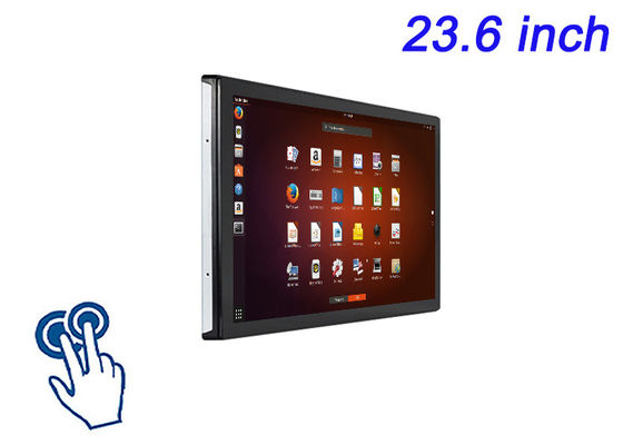 23.6 inci Linux Touch Embedded Screen untuk Mesin CNC, Aplikasi Smart City, Sistem Pemantauan Rumah Sakit, dan Booth Pameran