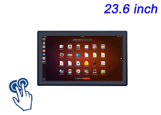 23.6 inci Linux Touch Embedded Screen untuk Mesin CNC, Aplikasi Smart City, Sistem Pemantauan Rumah Sakit, dan Booth Pameran