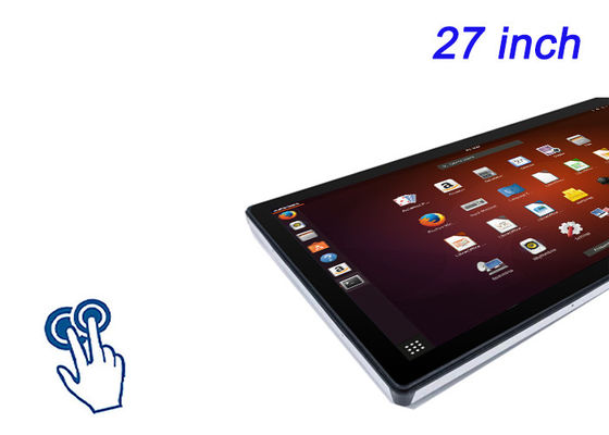 27 inci Linux Touch Embedded Screen untuk layar ritel berskala besar, sistem check-in bandara, pemantauan siaran, dan energy dashboard