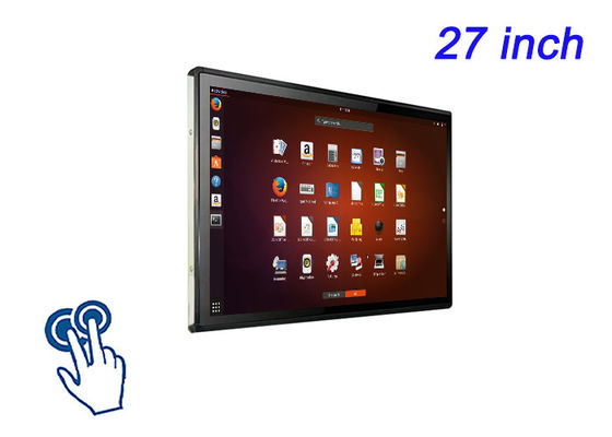 27 inci Linux Touch Embedded Screen untuk layar ritel berskala besar, sistem check-in bandara, pemantauan siaran, dan energy dashboard