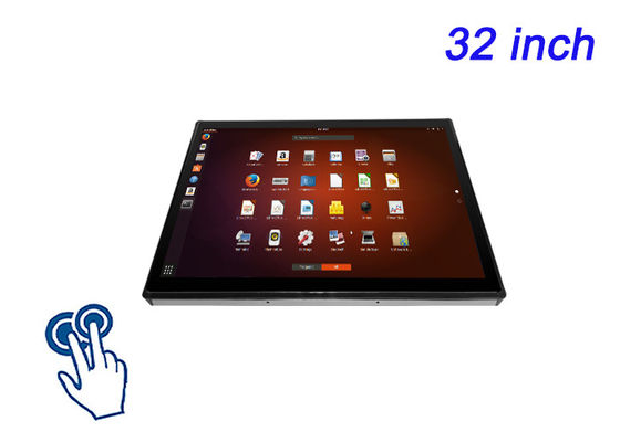 32 inci Linux Touch Embedded Display untuk solusi pendidikan, panel transportasi umum, sistem keamanan, dan ritel interaktif