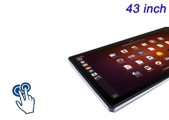 43-Inch Linux Touch Embedded Screen untuk Otomasi Industri, Kios Kota Cerdas, Antarmuka Perawatan Kesehatan, dan Ruang Komando