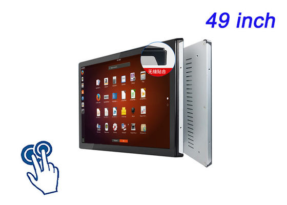 49-Inch Linux Touch Embedded Display untuk Digital Signage, Solusi Pertemuan Perusahaan, Facility Monitoring, dan Transportasi Dashboard