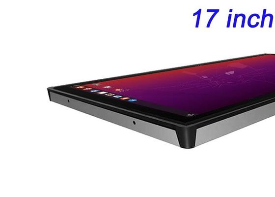 Layar tertanam Linux 17 inci untuk peralatan medis, tampilan transportasi umum, panel kontrol industri, dan iklan ritel