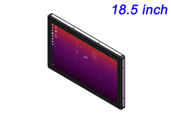 18.5-Inch Linux Embedded Monitor untuk Smart City Displays, Sistem Otomasi Industri, Pusat Komando, dan Aplikasi Logistik