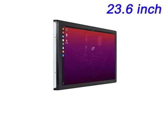 23.6 inci Linux Embedded Screen untuk Digital Signage, Facility Management, Hub Transportasi, dan Pusat Komando
