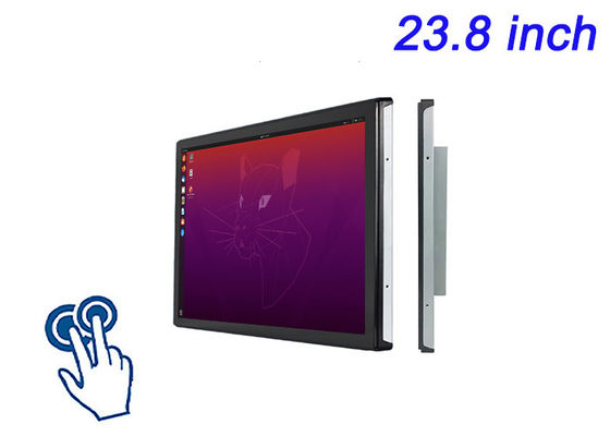23.8 inci Linux Embedded Display untuk Panel Informasi Publik, Otomasi Industri, Dashboard Energi, dan Aplikasi Smart City