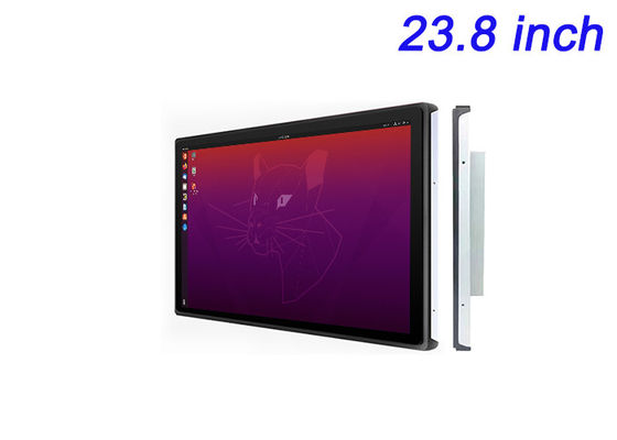 23.8 inci Linux Embedded Display untuk Panel Informasi Publik, Otomasi Industri, Dashboard Energi, dan Aplikasi Smart City