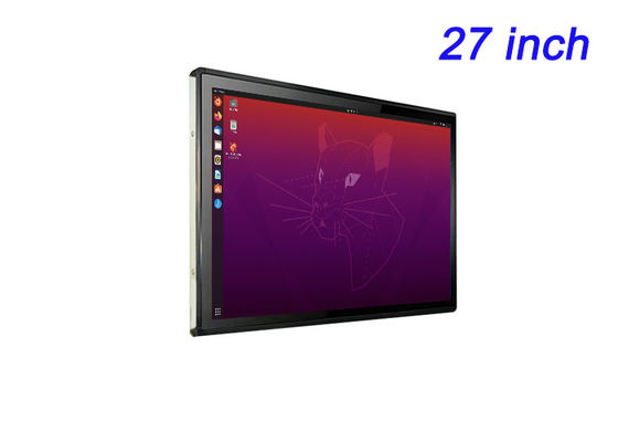 Layar tertanam Linux 27-inci untuk layar ritel skala besar, antarmuka perusahaan, sistem transportasi umum, dan pemantauan keamanan