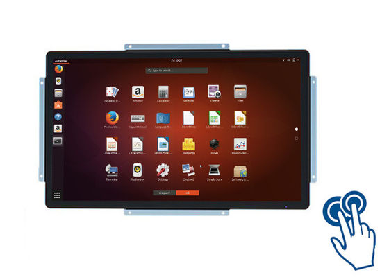 Layar sentuh Linux 27 inci untuk sistem game dan layar interaktif