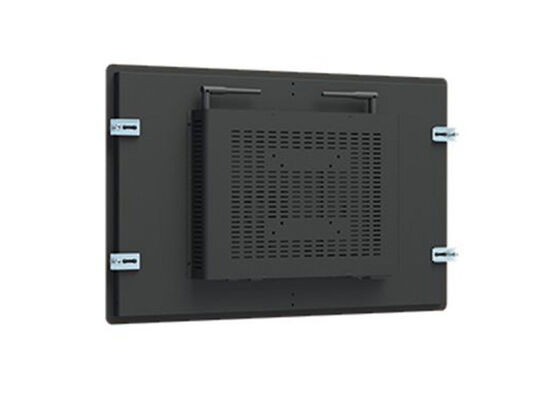 21.5 inci panel mount monitor dengan audio stereo untuk iklan dan promosi