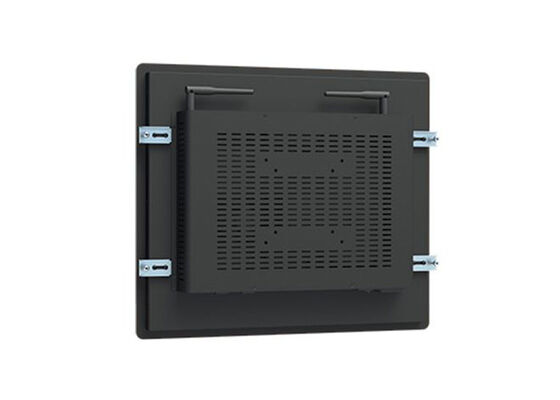 17-Inch Reliable Linux Industrial Computer Monitor Resolusi 1280x1024 Untuk Panel Keamanan