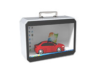 Layar Iklan LCD Transparan AC100V 15,6 Inch IPS EDP 20W