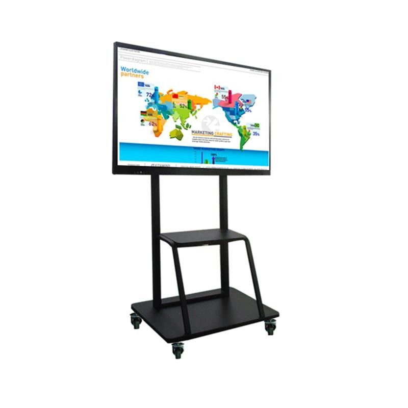 Gratis Stand All In One Touchscreen Monitor 3840 * 2160 Resolusi Untuk Ruang Pertemuan Sekolah