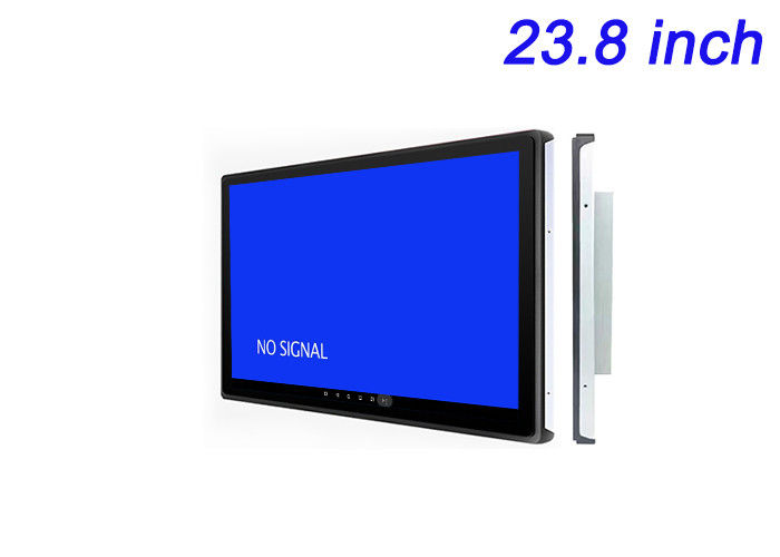 23.8 Inci Embedded Monitor untuk tampilan medis, antarmuka peralatan industri, panel rumah pintar, dan terminal informasi publik