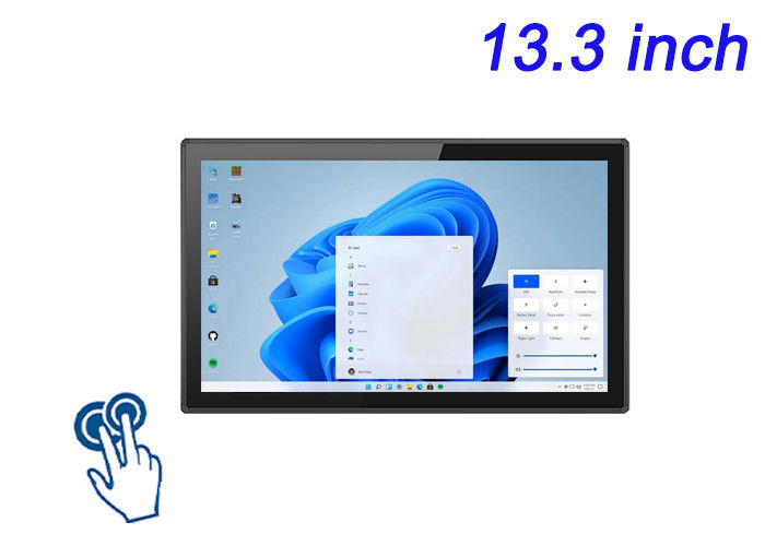 13.3-Inch Windows Touch Embedded Monitor untuk Checkout Retail, Digital Signage Interaktif, Smart Home Hub, dan Panel Kontrol