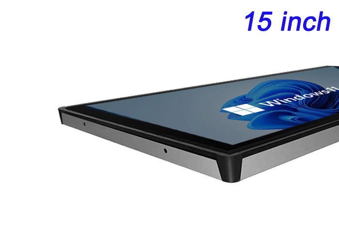 Layar Windows 15 Inci yang Disematkan untuk Tampilan Transportasi, Sistem Keamanan, Operasi Gudang, dan Mesin Penjual otomatis