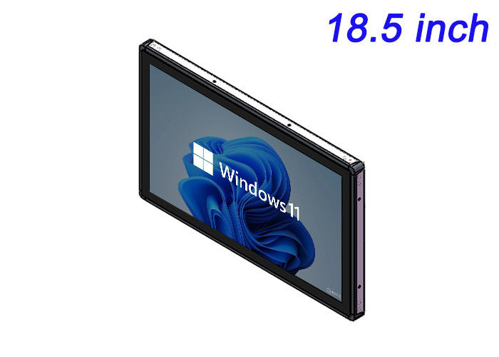 18.5-Inch Windows Embedded Monitor untuk Wayfinding Displays, Fitness Consoles, Terminal Hiburan, dan Public Interfaces
