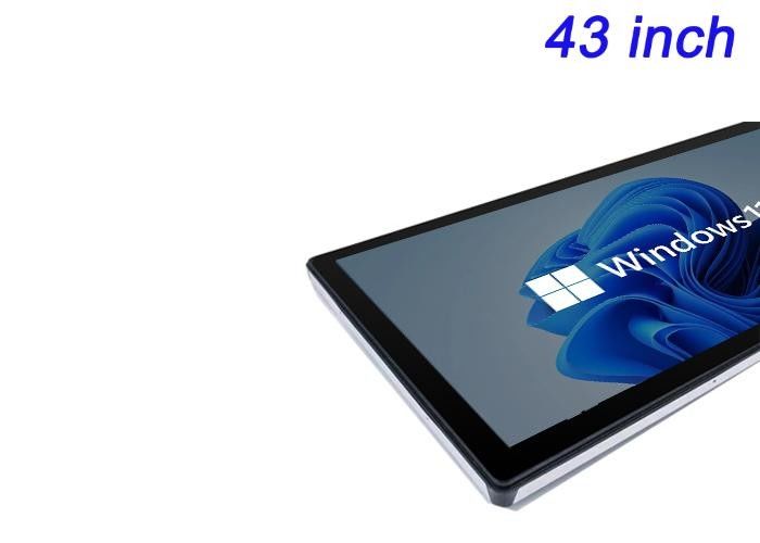 Layar tertanam Windows 43 inci untuk Infrastruktur Cerdas, Tampilan Stadion, Iklan Immersif, dan Pusat Kontrol