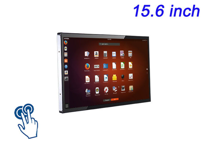 15.6 inci Linux Touch Embedded Screen untuk Kios Umum, Sistem Manajemen Energi, Otomatisasi Pabrik, dan Tampilan Pendidikan