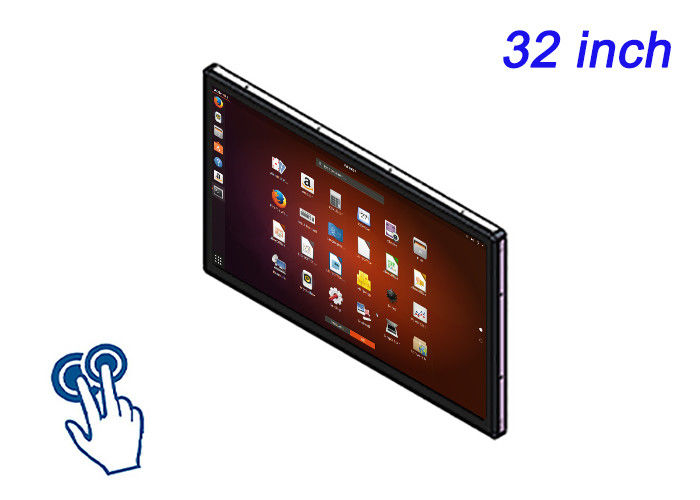 32 inci Linux Touch Embedded Display untuk solusi pendidikan, panel transportasi umum, sistem keamanan, dan ritel interaktif