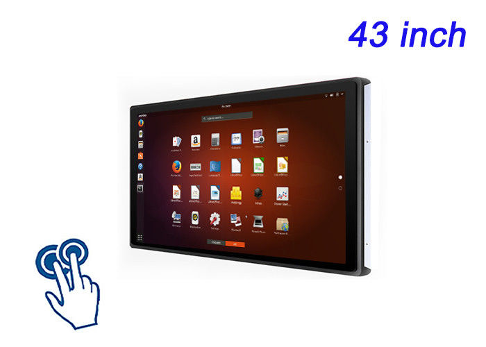 43-Inch Linux Touch Embedded Screen untuk Otomasi Industri, Kios Kota Cerdas, Antarmuka Perawatan Kesehatan, dan Ruang Komando