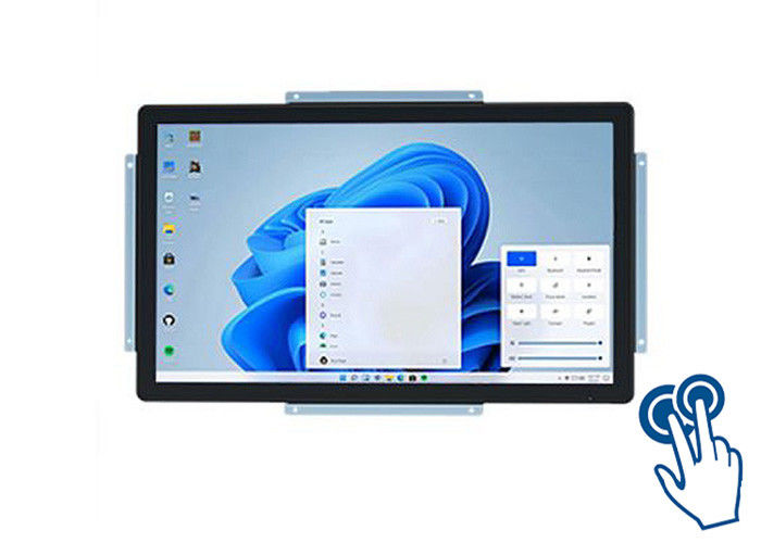 Terminal Pengendalian Tertanam Windows 27 inci untuk Manajemen Transportasi, Pemantauan Keamanan, Booth Pameran, dan Tampilan Industri
